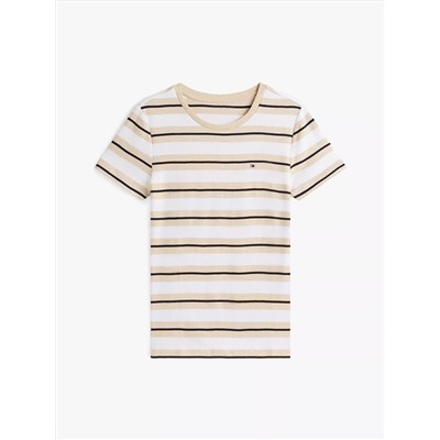 Stripe Crewneck T-Shirt
