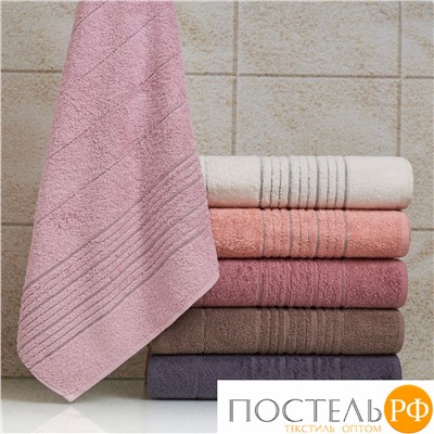 Полотенце махровое KOSSA2 (70x140) 450гр Турция 100% хлопок роз (2682)