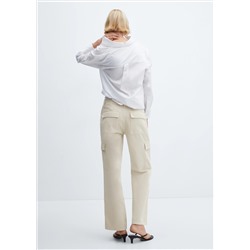 Jeans cargo bolsillos
