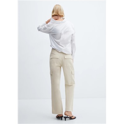 Jeans cargo bolsillos