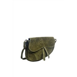 Bandolera de nobuk Caqui