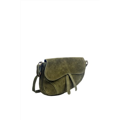Bandolera de nobuk Caqui