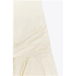 VOLUMINOUS COMBINED SHORT DRESS