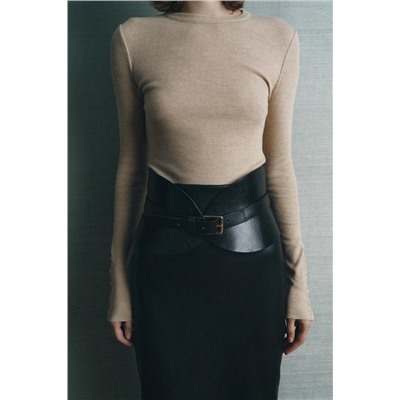 RIBBED SOFT T-SHIRT