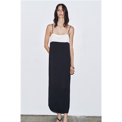 ZW COLLECTION MINIMAL SATIN DRESS