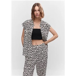 Camisa fluida oversize