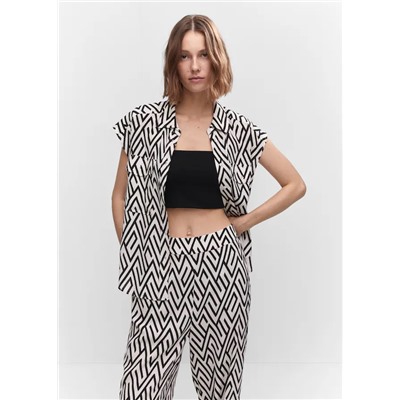 Camisa fluida oversize
