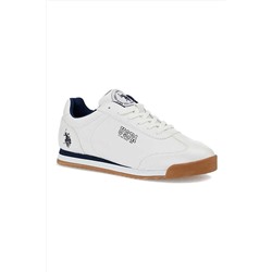 U.S. Polo Assn. Deep Deri Beyaz Unisex Günlük Spor Ayakkabı USP134