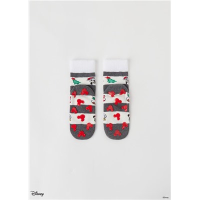 Stoppersocken mit weihnachtlichem Disney-Motiv für Kinder