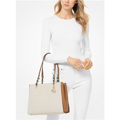 MICHAEL MICHAEL KORS Sofia Large Saffiano Leather Tote