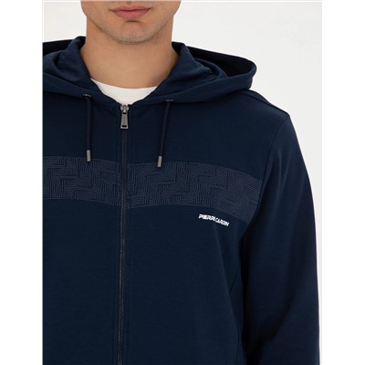 Lacivert Regular Fit Hırka