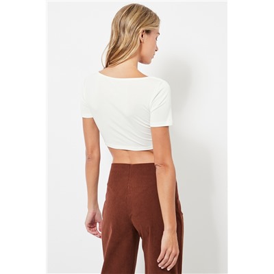 Top crop - Blanco