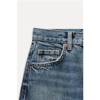 TRF WIDE-LEG HIGH-WAIST FULL LENGTH JEANS