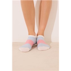 Pack 3 calcetines cortos print rayas
