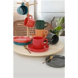 Keramika Stackable Çay Takımı Mix 12 Parça 6 Kişilik TC038112F16XA000000MATCS00