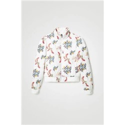 Chaqueta padded floral