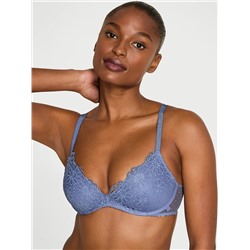 Sexy Tee Daisy Eyelet Wireless Push-Up Bra