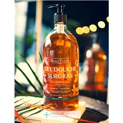 BeauTerra Gel Douche Surgras - Monoï 1L