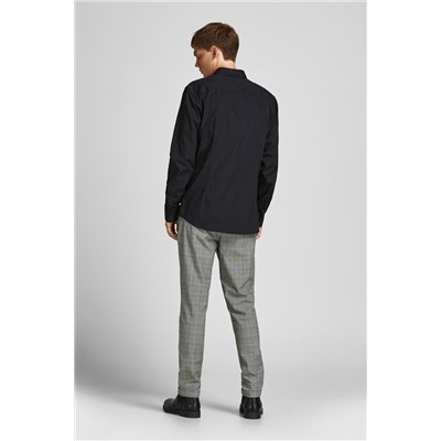 Pantalón recto Crudo y negro