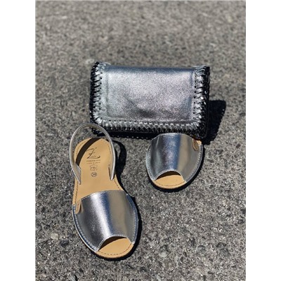AB. Zapatos 3204 plata+Pelle Candela plata