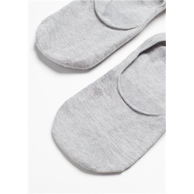 Unsichtbare Unisex Baumwollsocken