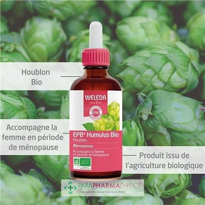 Weleda Extraits de Plantes BIO Ménopause Humulus 60ml