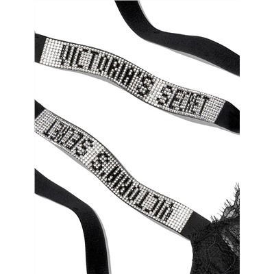 VERY SEXY Wicked Unlined Shine Strap Balconette Bra PUSH UP WITHOUT PADDING