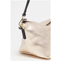 Bolso de piel Tori Dorado