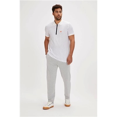 Bad Bear, Theo Kırık Beyaz Polo Yaka Erkek Tişört