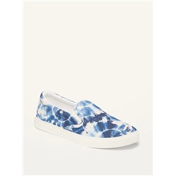 Canvas Slip-On Sneakers for Women