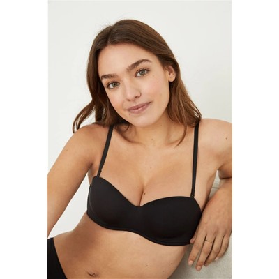 ELEGANT Sujetador sin tirantes microfibra