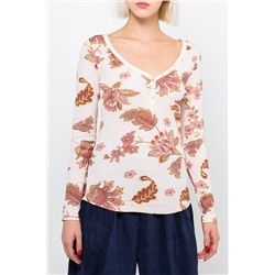 Camiseta Blanco y rosa oscuro