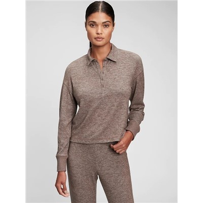Softspun Henley Polo T-Shirt