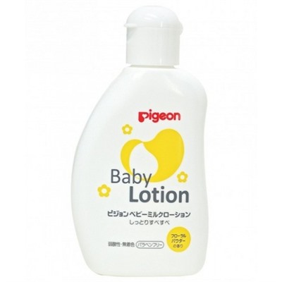 Лосьон детский PIGEON Baby Lotion увлажняющий с цветочным ароматом возраст 0+ флакон 120мл