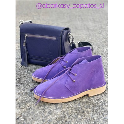 AB.Z. SAFARY Lavanda+Pelle Ab.Zapatos VIGA (1170) marino