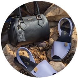 AB.ZAPATOS · 320-8 PC · lila+AB.Z PELLE GLORIA (650) negro