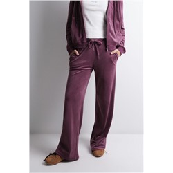 Pantalón terciopelo suave vino