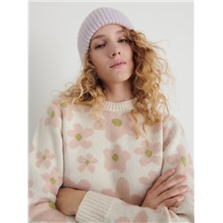 Pullover mit Blumenmuster