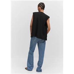 Chaleco recto oversize
