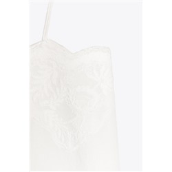 ZW COLLECTION EMBROIDERED STRAPPY DRESS