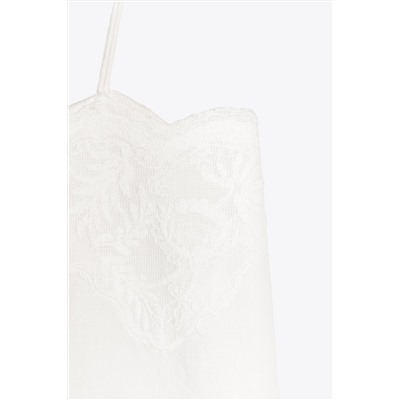 ZW COLLECTION EMBROIDERED STRAPPY DRESS