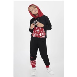 AHENGİM Kids Ak15015 Erkek Cool Baskılı Eşofman Takım 1-2-10001071
