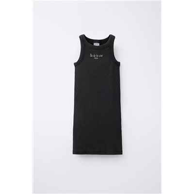 VESTIDO RIB RAYAS