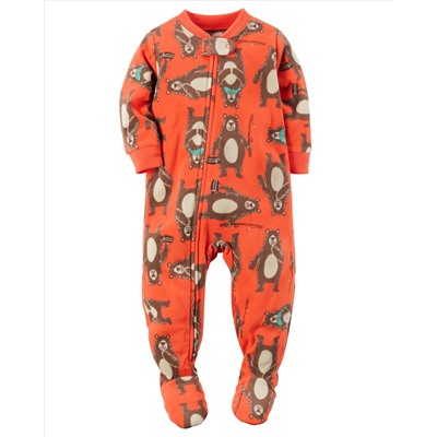 1-Piece Fleece PJs