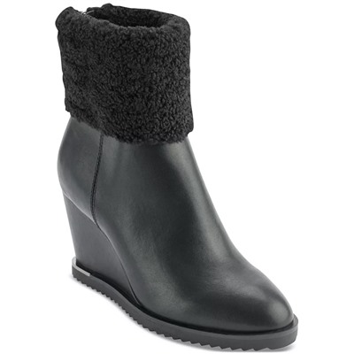 DKNY Women's Powell Wedge Booties
