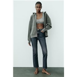 HIGH-RISE STOVE PIPE TRF JEANS