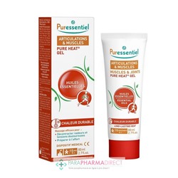 Puressentiel Articulations & Muscles Pure Heat Gel Chauffant 80ml
