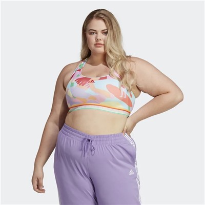 ADIDAS X FARM RIO MEDIUM-SUPPORT BRA (PLUS SIZE)