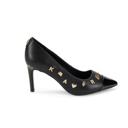 Glora Logo Cap Toe Pumps