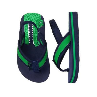 Alligator Flip Flops